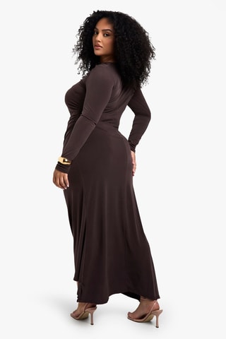 Abito lungo - Marrone