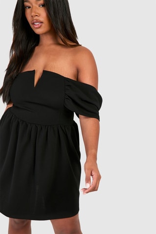 Abito a campana - Nero