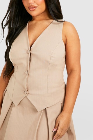 Gilet da completo - Beige