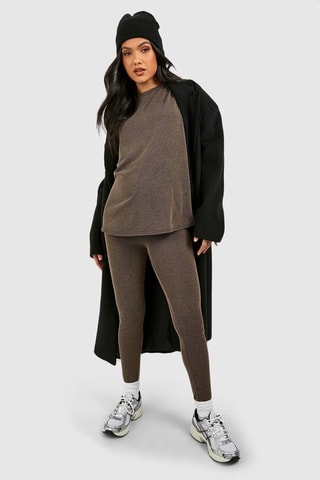 T-shirt premaman - Marrone