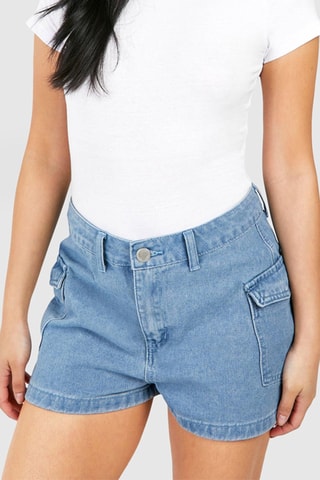 Shorts in jeans - Blu