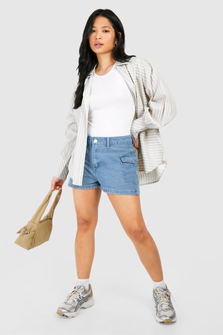 Shorts in jeans - Blu