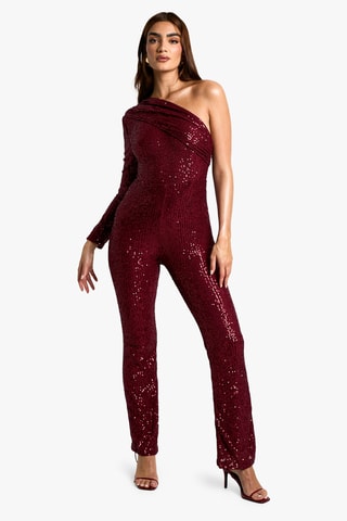 Tuta asimmetrica - Bordeaux