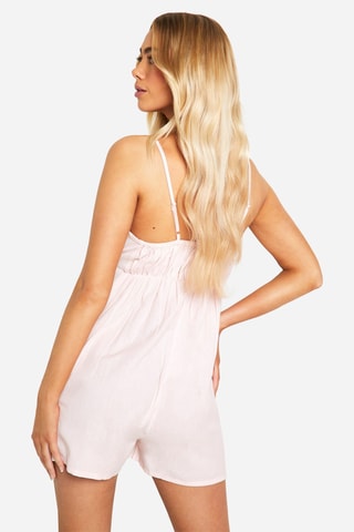 Tuta corta - Rosa cipria