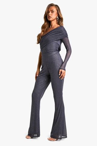 Tuta asimmetrica - Grigio scuro