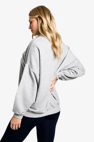 Felpa e leggings premaman - Grigio