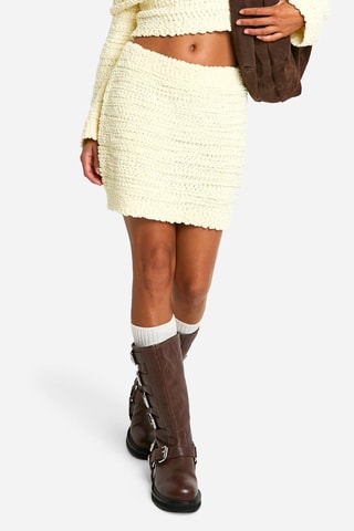 Gonna taglio dritto - Giallo