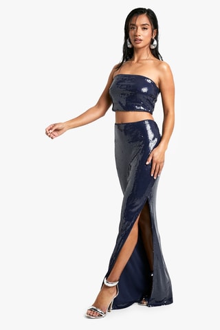 Gonna lunga a vita alta - Navy