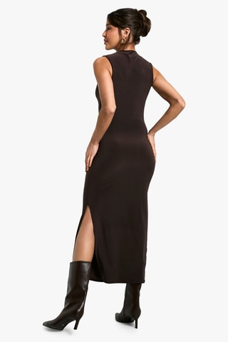 Abito a tubino - Marrone scuro