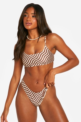 Reggiseno bikini - Marrone