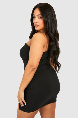 Abito bustier - Nero