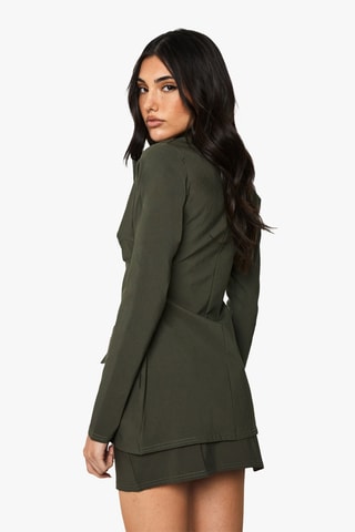 Gonna taglio dritto - Verde scuro