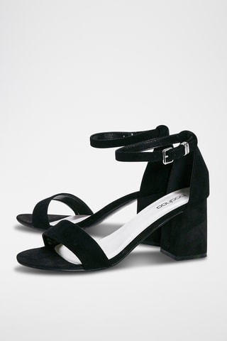 Sandali con tacco - Nero