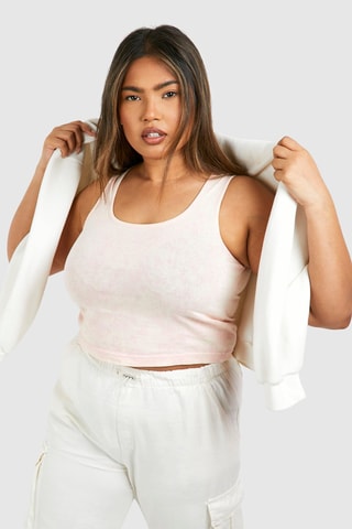 Crop top - Rosa cipria