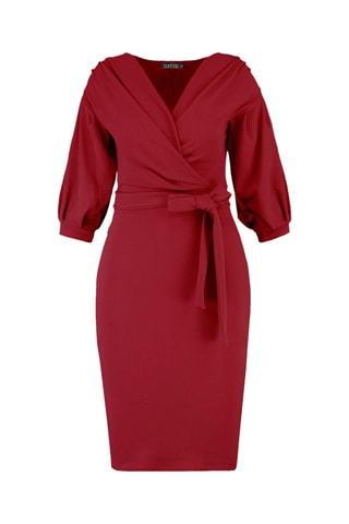 Abito a tubino - Bordeaux