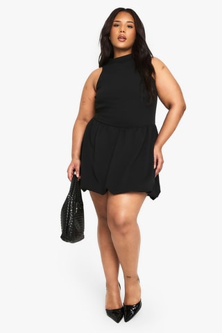 Abito a palloncino - Nero