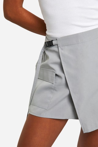 Gonna shorts - Grigio