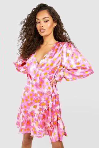 Abito a portafoglio - Rosa