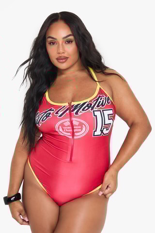 Costume intero - Rosso