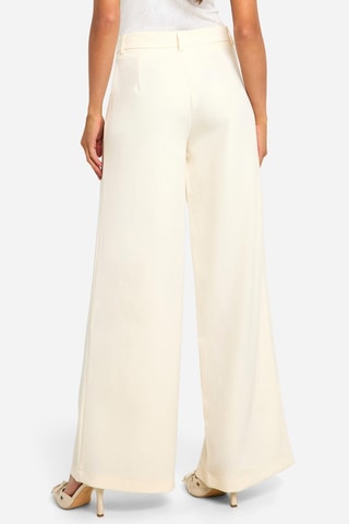 Pantaloni straight - Ecrù