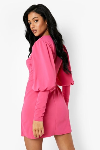 Abito taglio dritto - Rosa antico