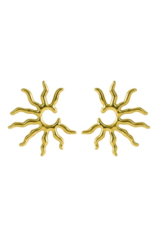 Oorbellen - Doublé Geelgoud