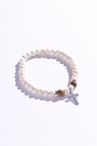 Armband - Howlieten en Jaspis - Marc Malone