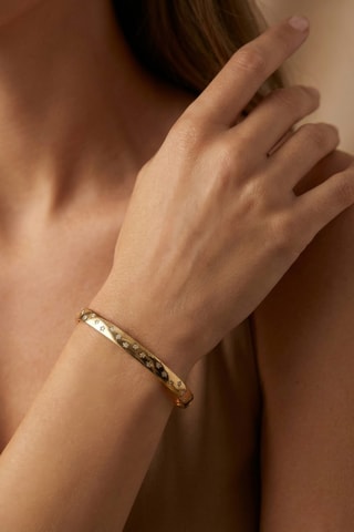 Open Armband - Doublé Geelgoud