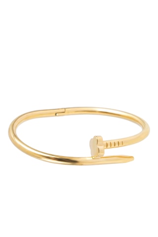 Open Armband - Doublé Geelgoud