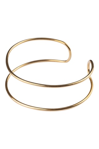 Open Armband - Doublé Geelgoud