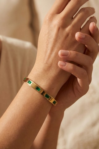 Open Armband - Doublé Geelgoud