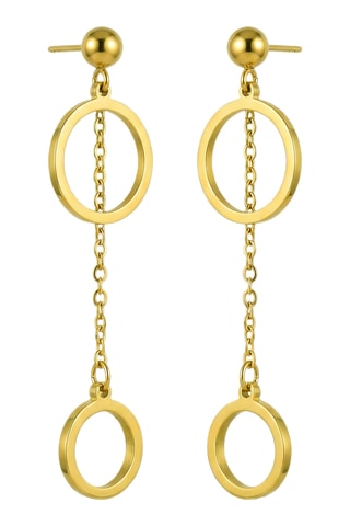 Oorbellen - Doublé Geelgoud