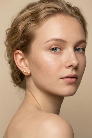 Oorbellen - Doublé Geelgoud