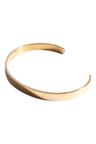 Open Armband - Doublé Geelgoud