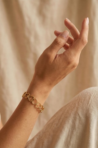 Open Armband - Doublé Geelgoud