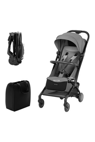 Poussette cabine pliable PILOT 2 - Dès la naissance - Jusqu'à 22 kg - Gris