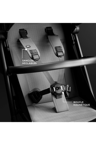 Poussette cabine pliable PILOT 2 - Dès la naissance - Jusqu'à 22 kg - Gris