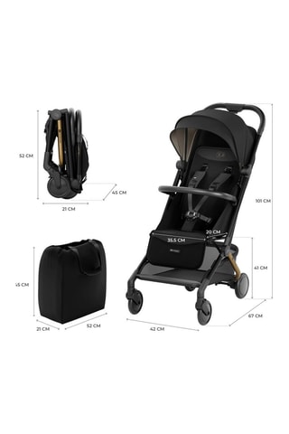 Poussette cabine Pilot 2 - Noir - Dès la naissance - Jusqu'à 22 kg