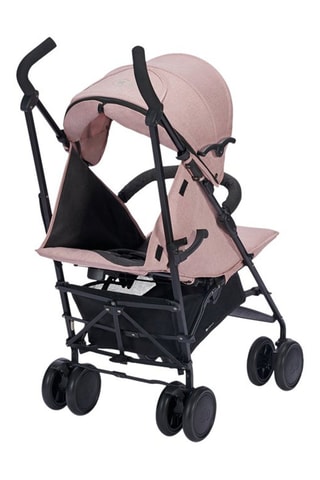 Poussette Siesta - Dès 6 mois - Jusqu'à 22 kg - Noir et rose