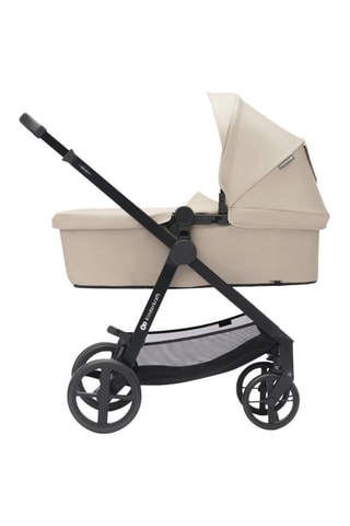 Poussette Newly 3 en 1 Mink Pro - Beige et noir - Dès la naissance - Jusqu'à 22 kg