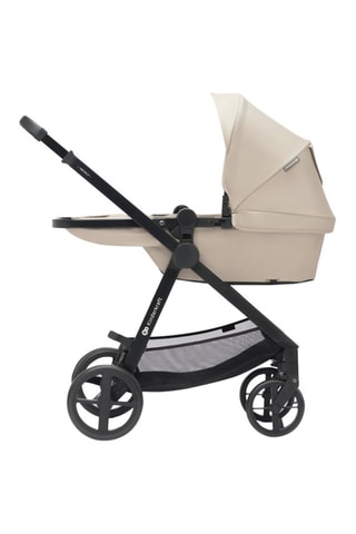 Poussette Newly 3 en 1 Mink Pro - Beige et noir - Dès la naissance - Jusqu'à 22 kg