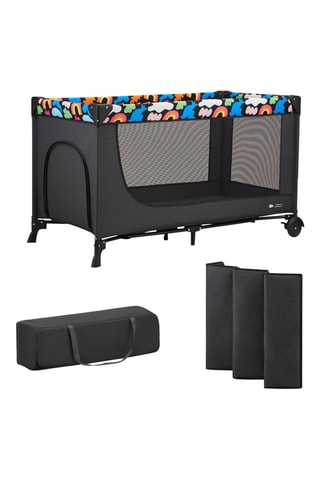 Lit parapluie Joy 2 - Jusqu'à 13 kg - Noir