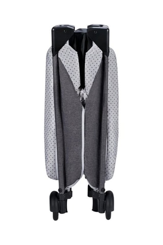 Lit bébé avec accessoires Leody - Dès la naissance - Jusqu'à 11 kg - Noir et gris