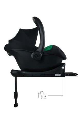 Siège-auto Mink Pro 2 i-Size avec la base MinK FX - Noir - De la naissance à 15 mois - De 40 à 87 cm - Noir