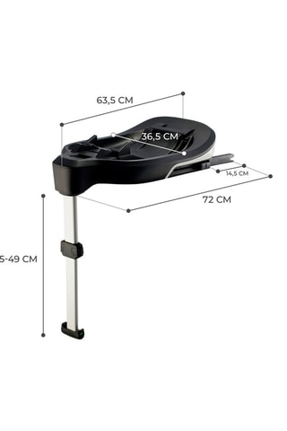 Base Mink FX - De 45 à 75 cm - Noir