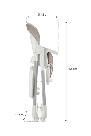 Chaise haute évolutive 3-en-1 Tulo - De 6 mois à 5 ans - Jusqu'à 15 kg