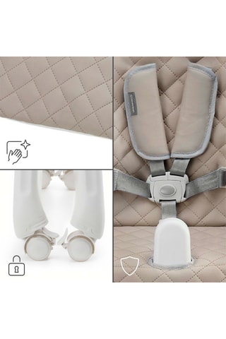 Chaise haute évolutive 3-en-1 Tulo - De 6 mois à 5 ans - Jusqu'à 15 kg