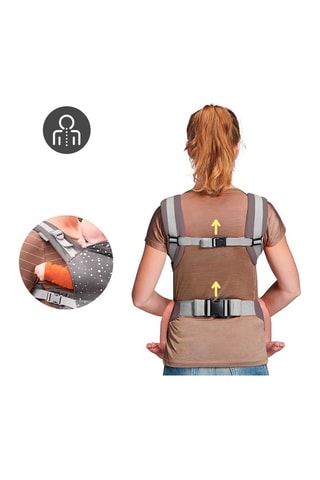 Porte-Bébé Nino Confetti Gris