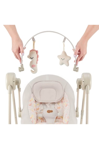 Balancelle électrique Swingee - Dès la naissance - Jusqu'à 9 kg