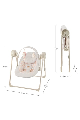 Balancelle électrique Swingee - Dès la naissance - Jusqu'à 9 kg